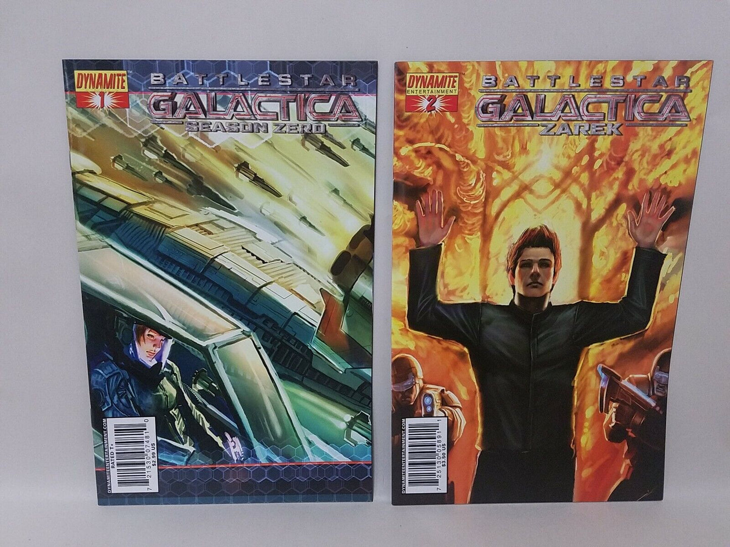 Battlestar Galactica 2007 Dynamite 6 Comic Lot Zerek Cylon Apocalypse Final Five