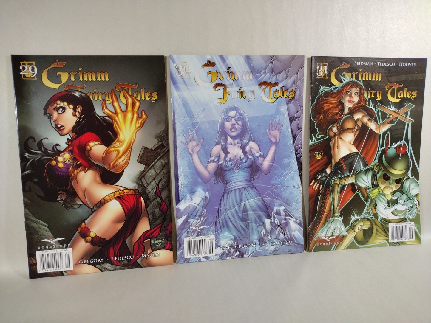 Grimm Fairy Tales 2007 Zenescope Comic Lot Set #13-43 Annual 2007 08 Giant SZ 1