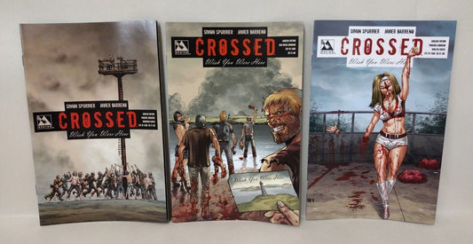 Crossed Wish You Were Here (2011) Ashcan Set SDCC Phoenix Comic Con NM