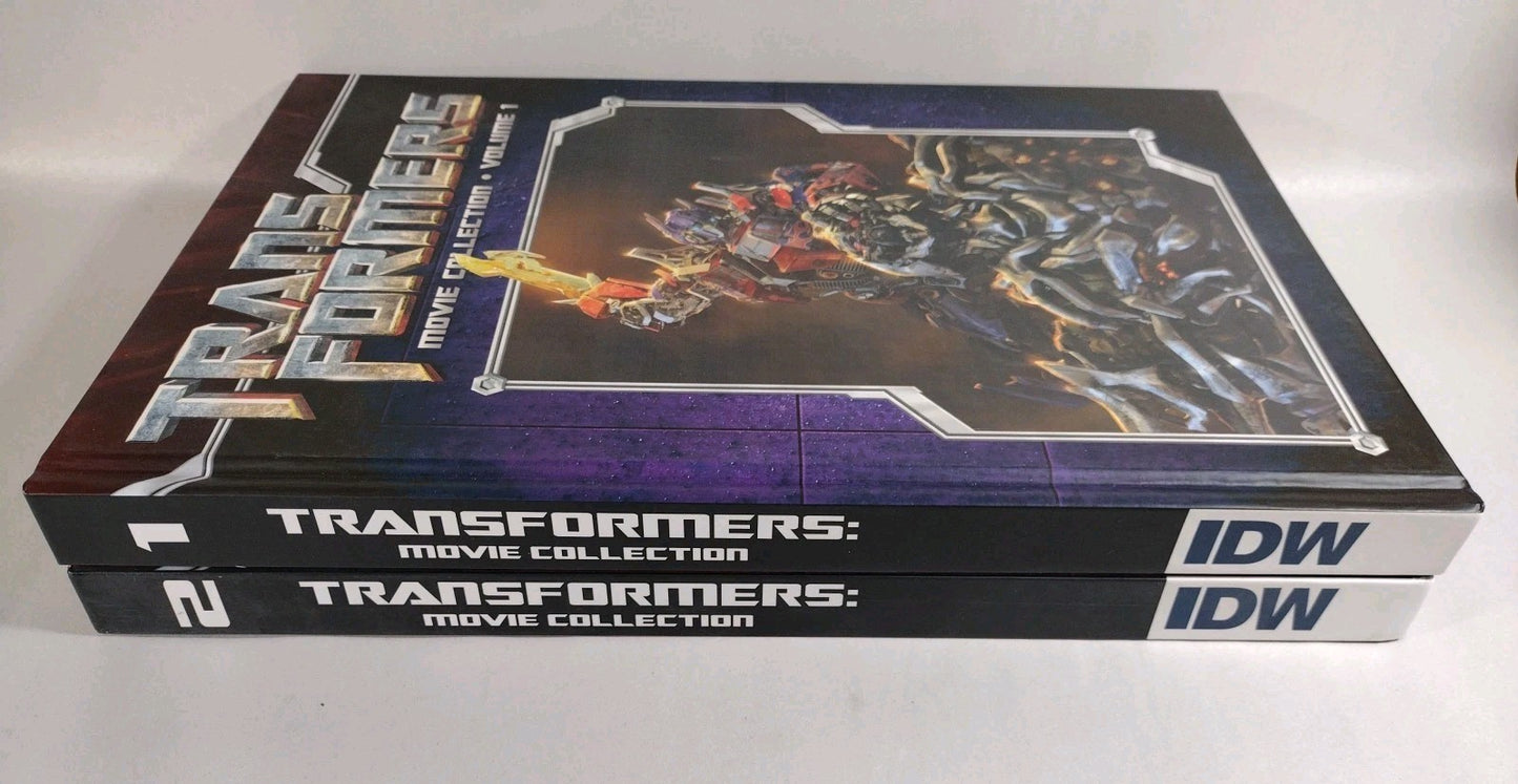 Transformers Movie Collection Vol 1 & 2 (2010) Complete IDW HC Set New
