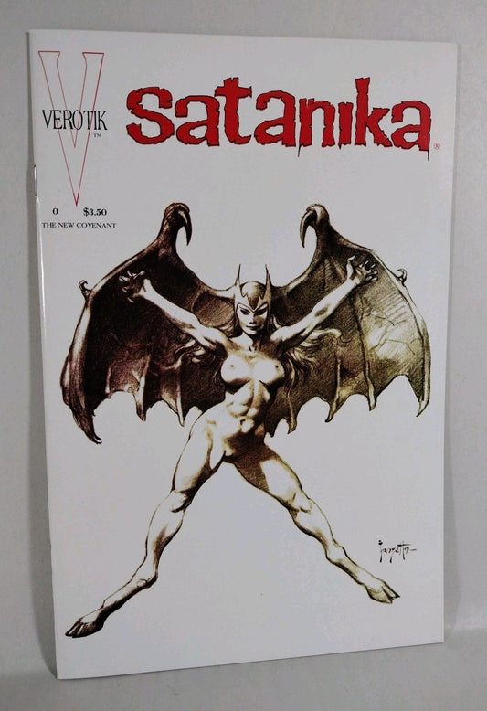 Satanika #0 (1995) Verotik Danzig Comic Origin Issue Frazetta Cover VF-NM