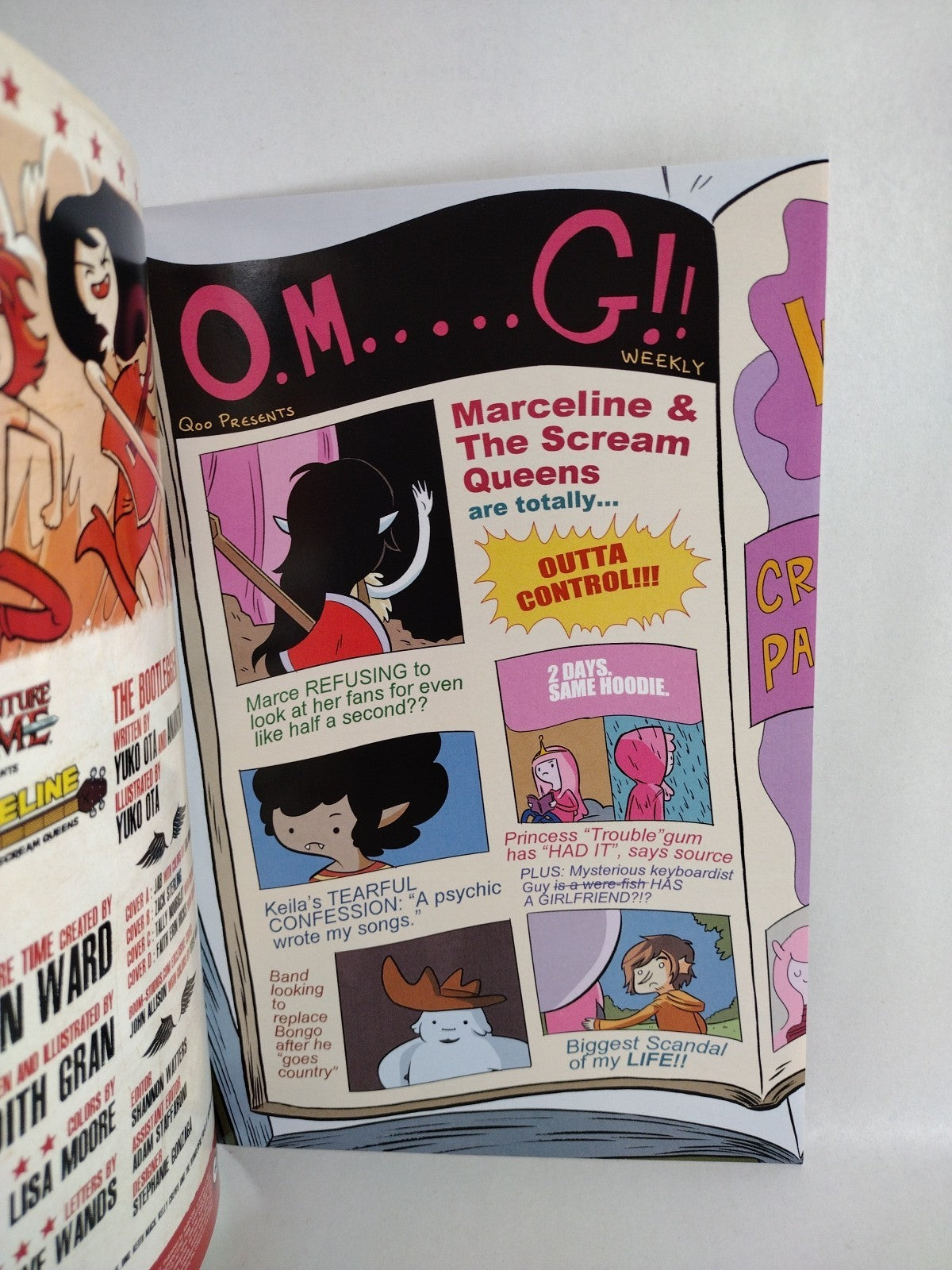 Adventure Time Marceline & The Scream Queens #4 (2012) Boom Studios Cover D