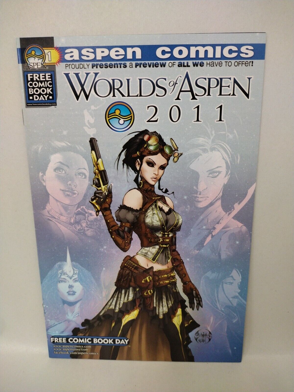 Lady Mechanika (2011) Aspen Comic Lot #2 3 5 FCBD Joe Benitez