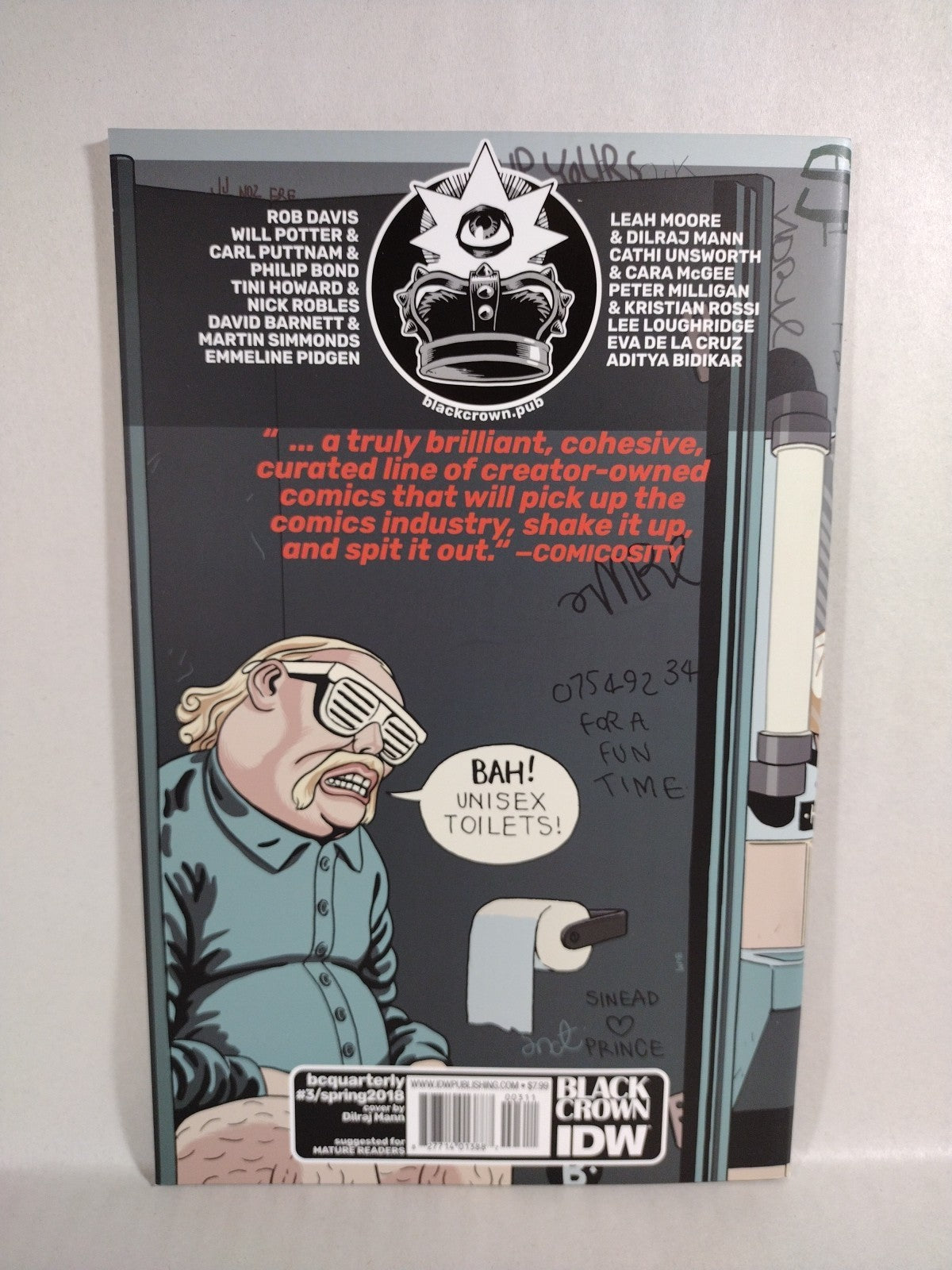 Black Crown Quarterly (2017) Complete IDW Comic Set #1 2 3 4 NM