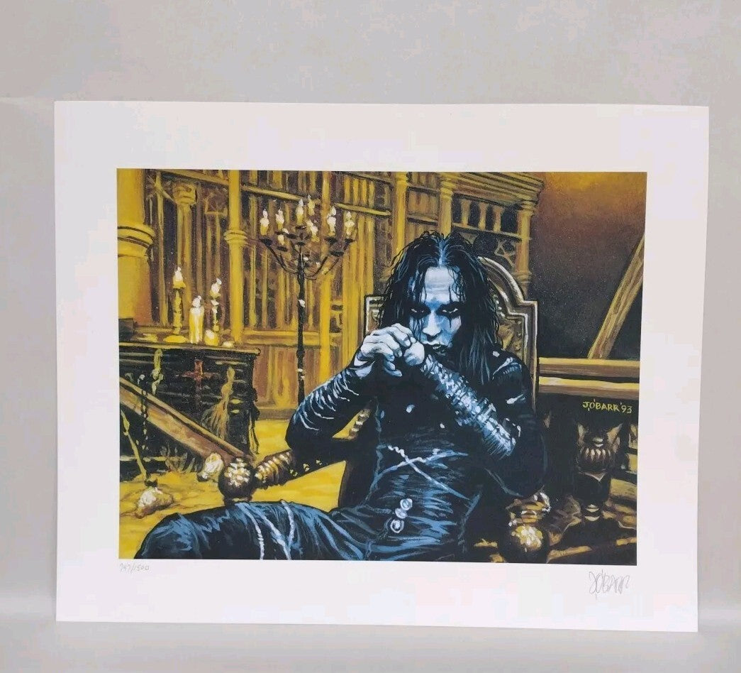 The Crow Color Portfolio 6 Pc 17X20" Linen Print Set Signed & #'d 747/1500