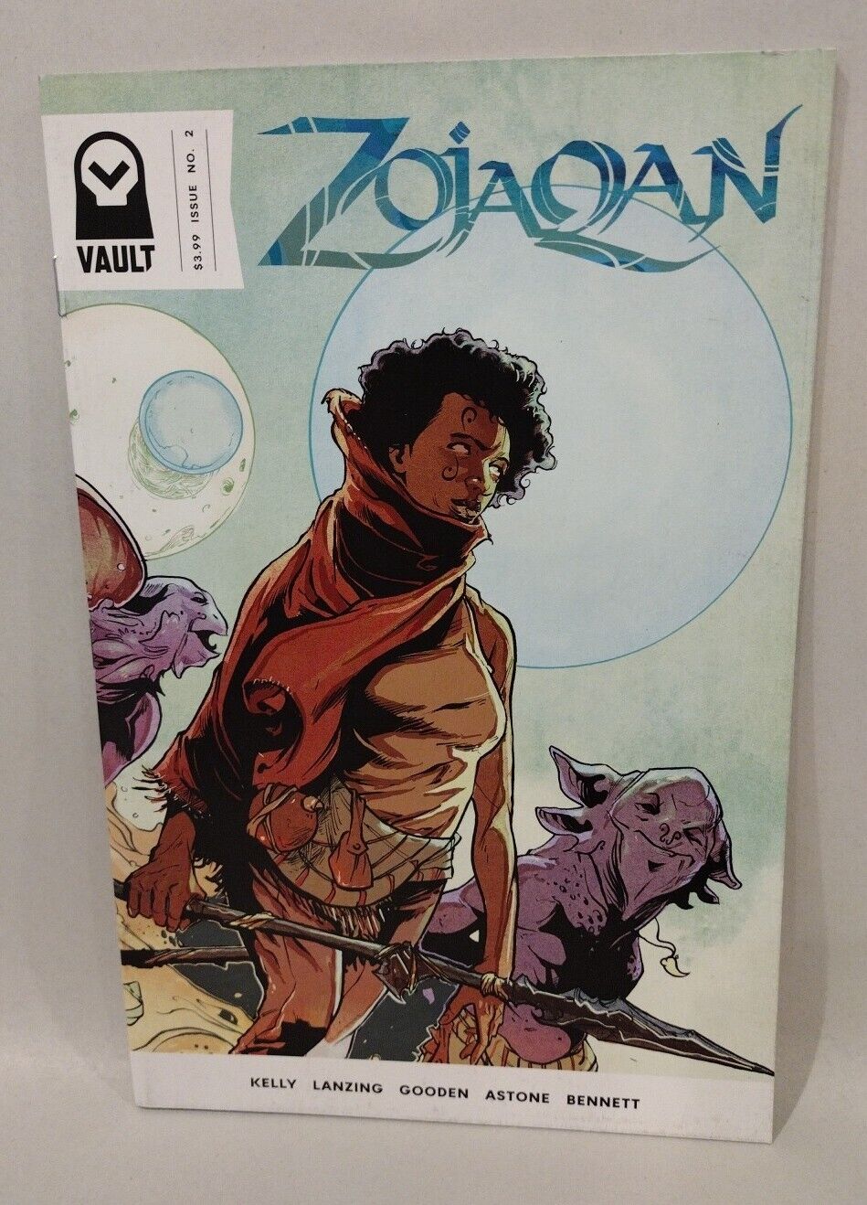 Zojaqan (2017) Vault Comic Lot Set #1 2 3 Nathan Gooden Jackson Lanzig Kelly 