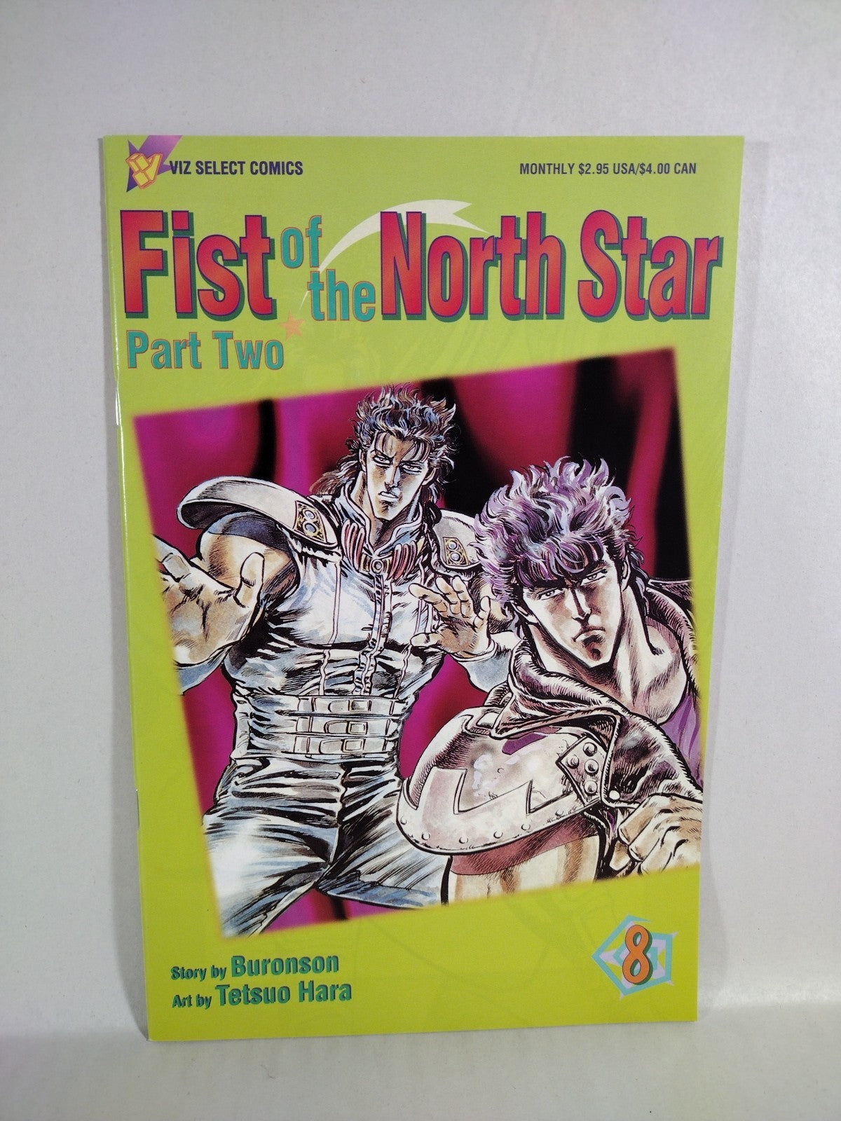 Fist Of The North Star (1995) Part 2 Viz Comic Lot #1 2 3 4 5 6 7 8 VF-NM