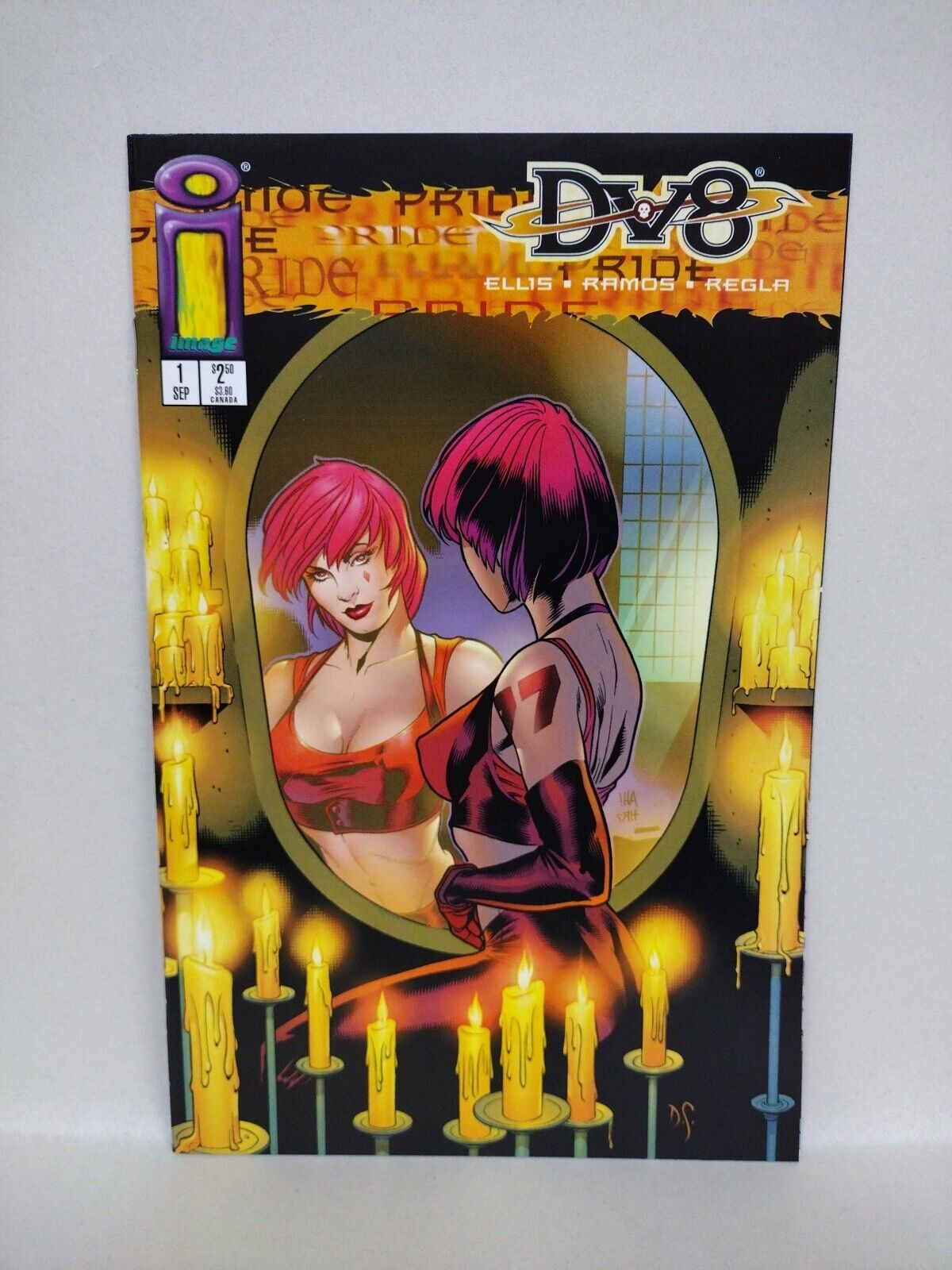 DV8 #1 (1998) Image Comic Variant Set Dave Stevens Adam Hughes Jim Lee Ramos