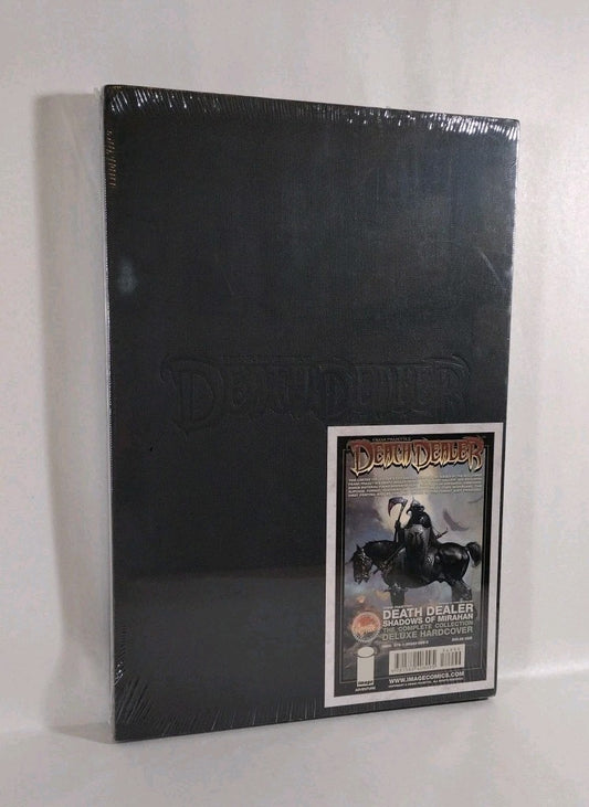 Frank Frazetta Death Dealer Shadows of Mirahan Deluxe HC Slipcase SEALED New
