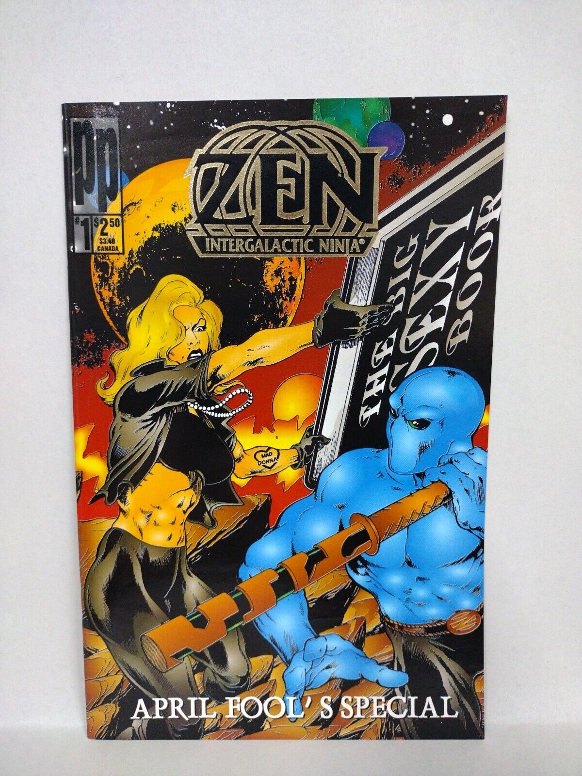 Zen Intergalactic Ninja (1994) 1 One-Shot Comic Lot Set Of 5 Art Of Sourcebook +