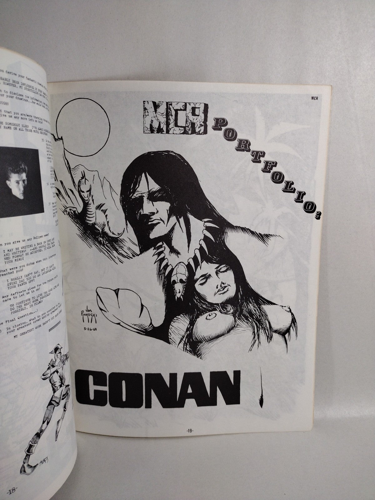 Modern Collector Review #3 (1969) MCR Fanzine Jim Pinkoski Dan Adkins Swipe file