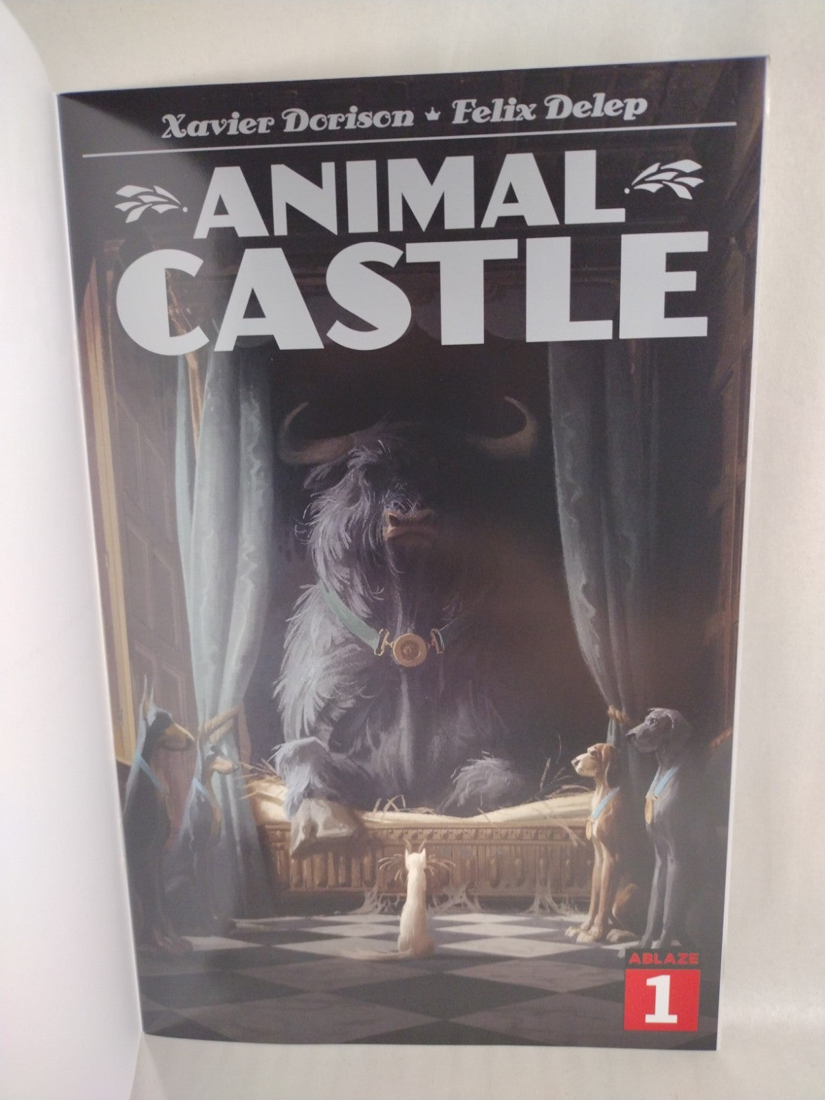 Animal Castle #1 (2022) Ablaze 2nd Print Blank Sketch Cover Variant Cover Comic