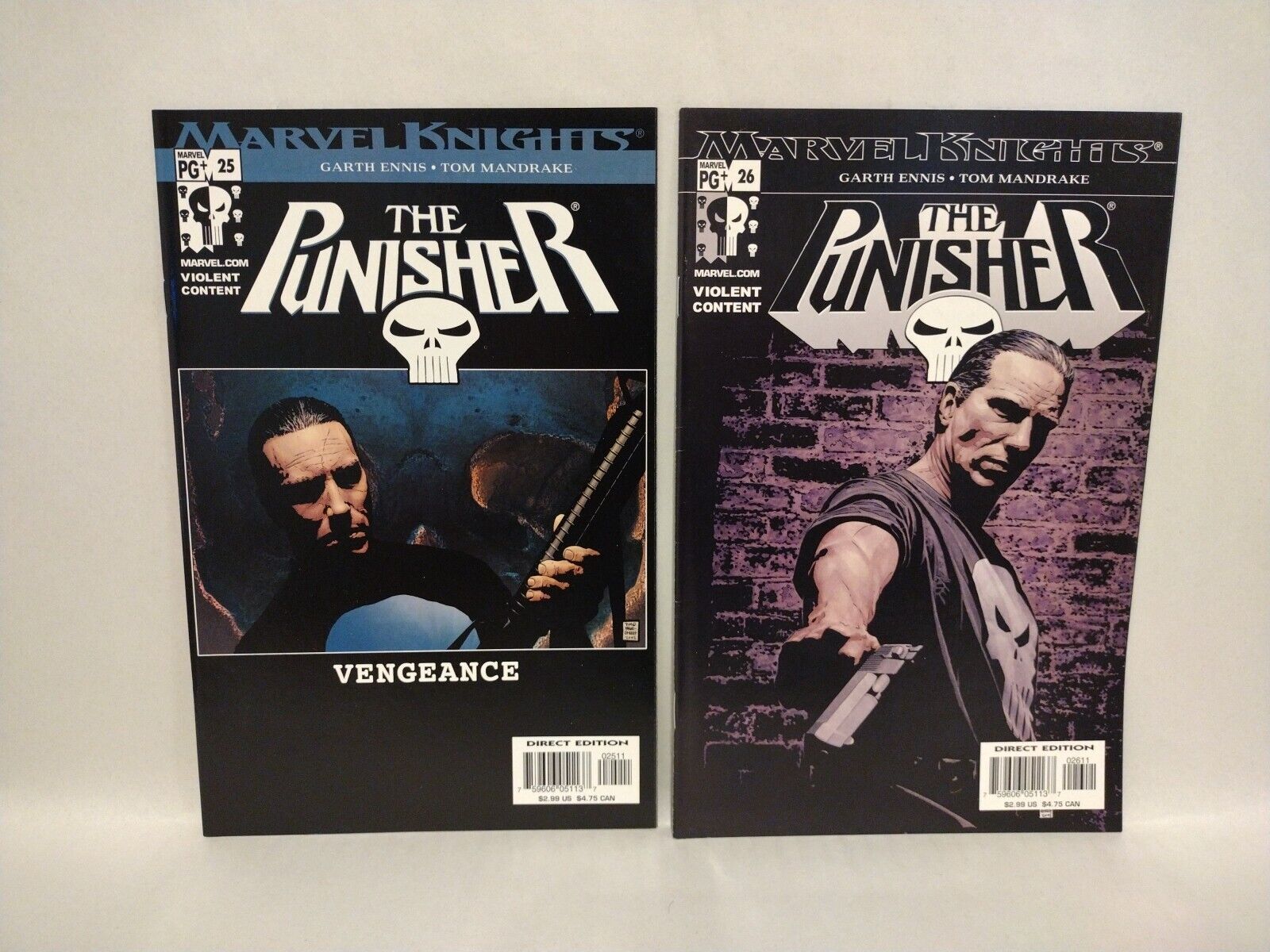 Marvel Knights Punisher (2003) Garth Ennis Comic #23-34 Lot Set Run VF-NM