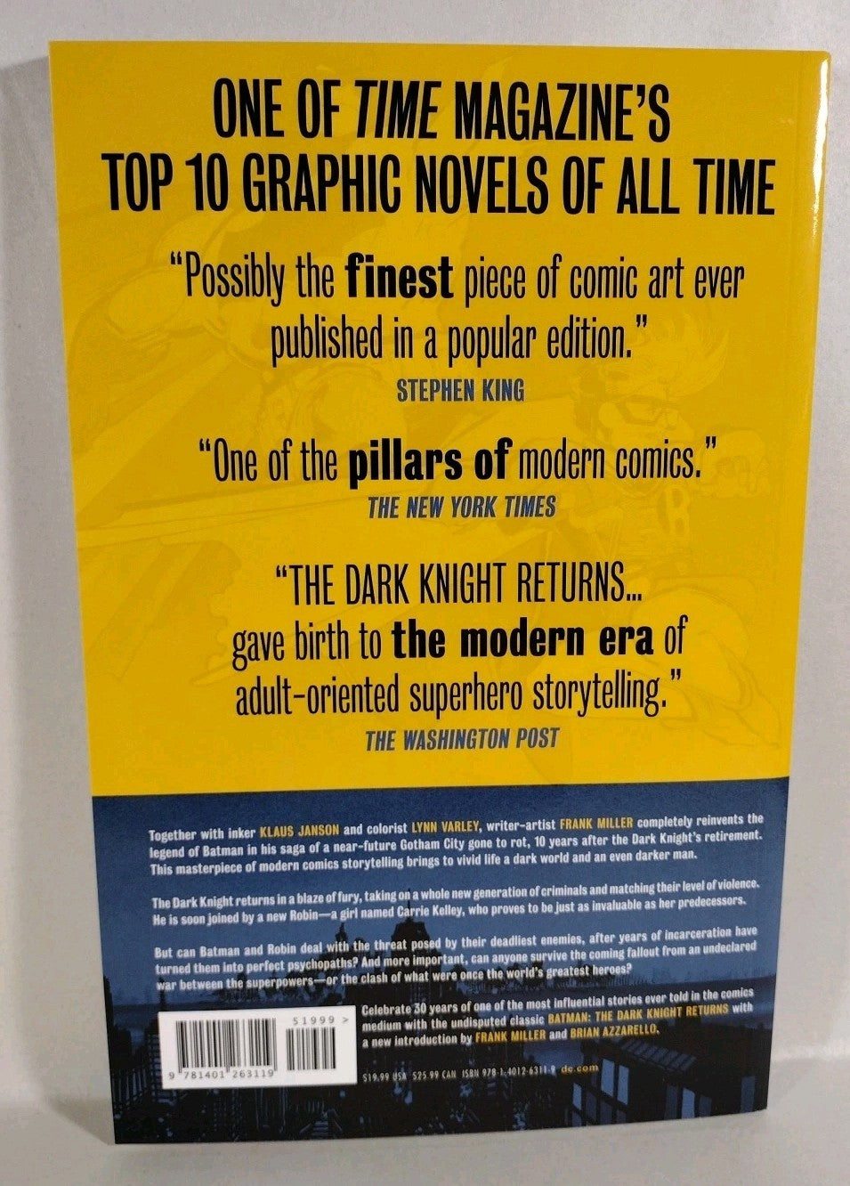 Batman Dark Knight Returns 30th Anniversary Edition TPB NEW