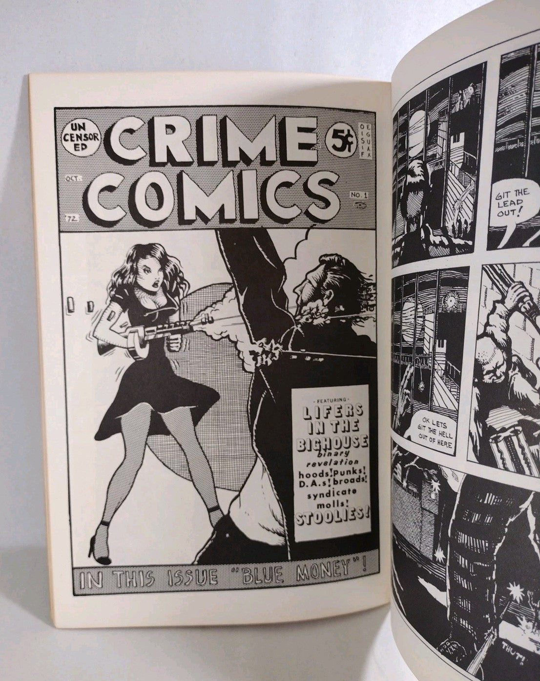 DR. WIRTHAM’S COMIX & STORIES #1 Underground Comic Oisif Eguax Issue