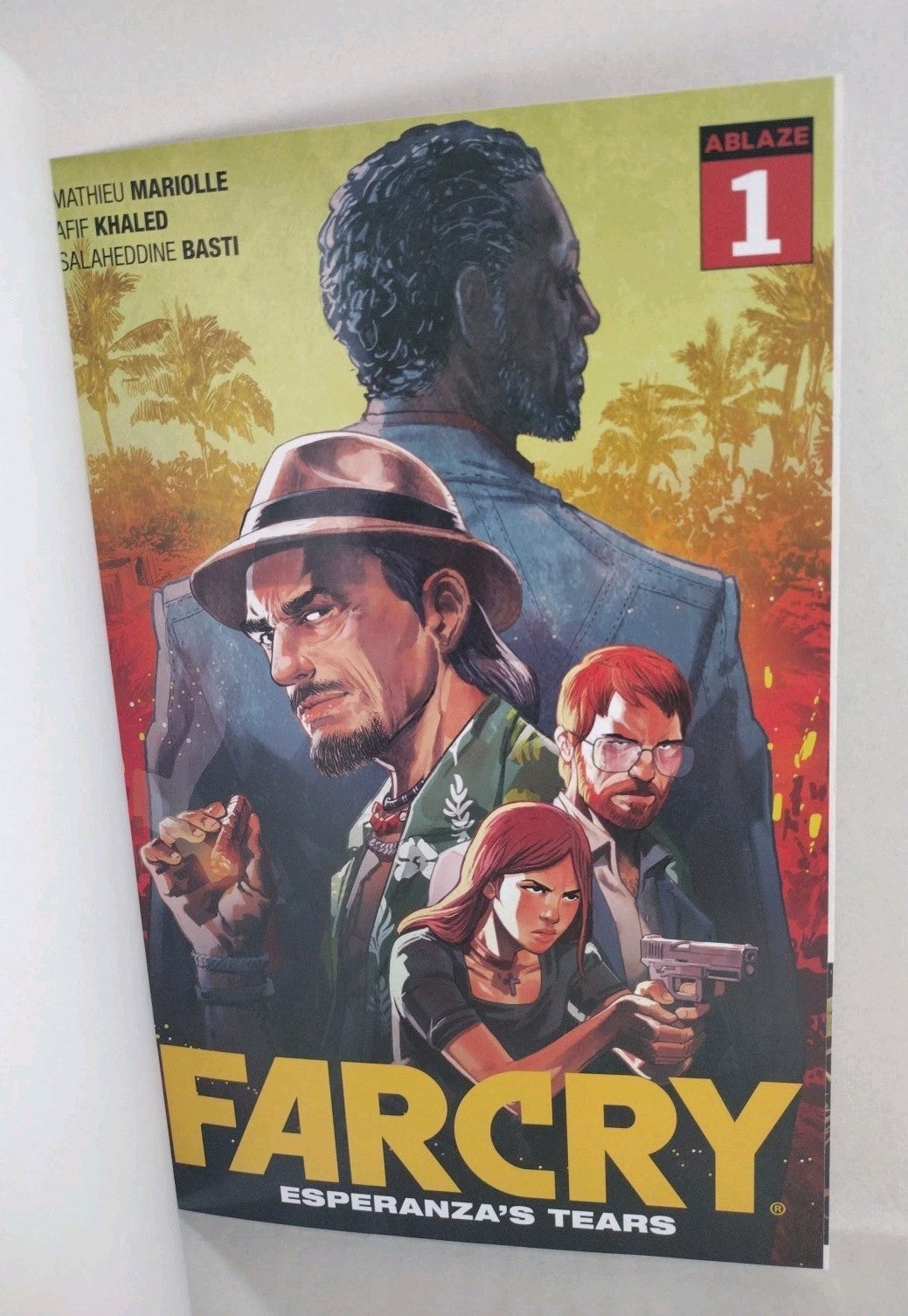 FarCry Esperanza's Tears 1 (2022) Ablaze Comic Blank Sketch Cover Variant New NM