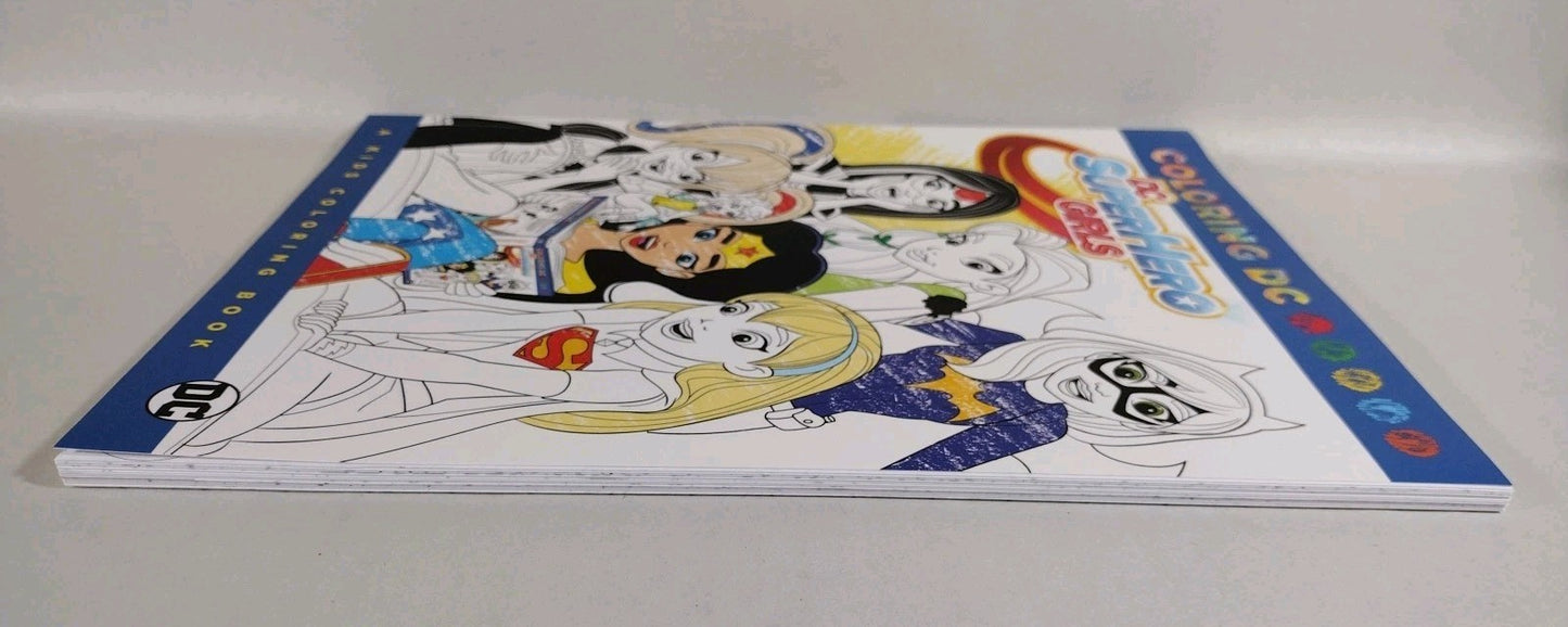 Coloring DC Superhero Girls (2020) Coloring Book New SC