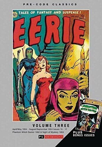 EERIE VOL #3 Hardcover Comic Books Issues 15-17 Pre-Code Classics (NEW)