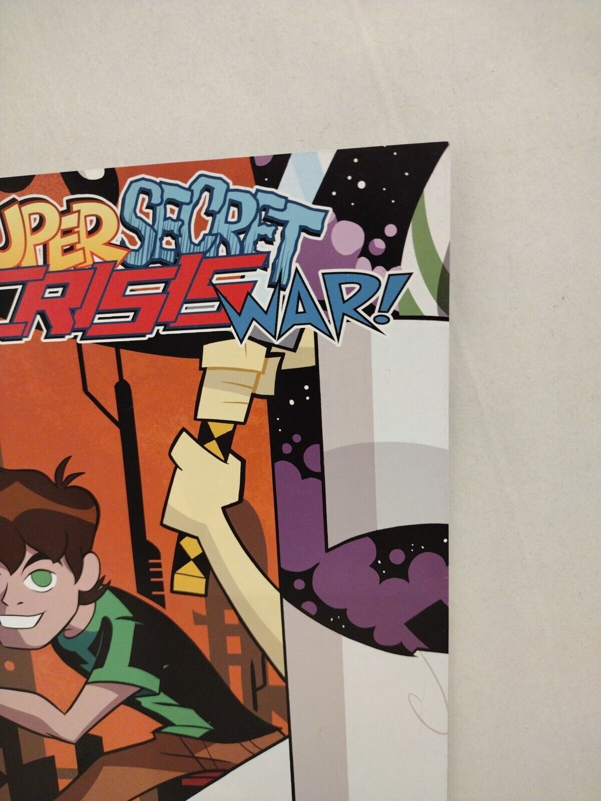 Super Secret Crisis War #5 (2014) Troy Little Cover B Ben 10 Subscription Cover