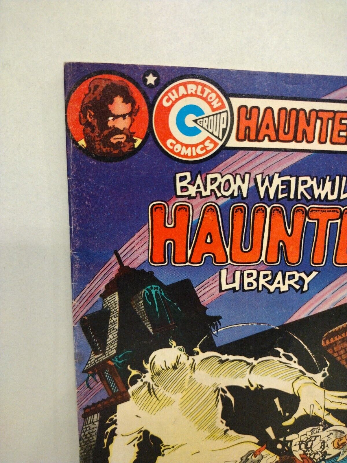 Baron Weirwulf's Haunted Library #70 (1983) Charlton Horror Comic Sutton Ditko