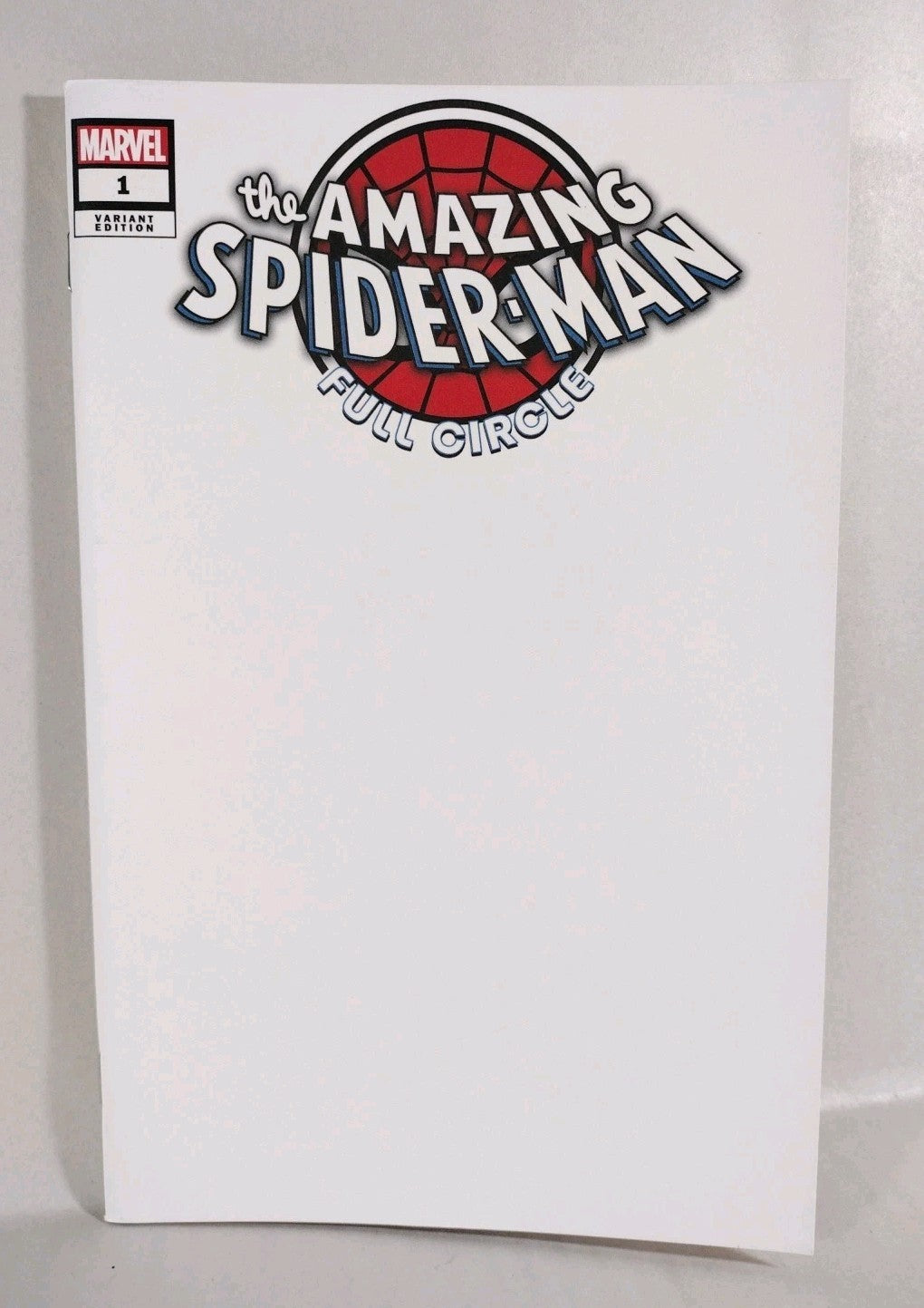 Amazing Spider-Man Full Circle #1 (2019) Marvel Blank Sketch Cover Comic New NM