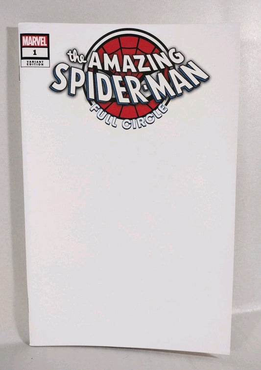 Amazing Spider-Man Full Circle #1 (2019) Marvel Blank Sketch Cover Comic New NM