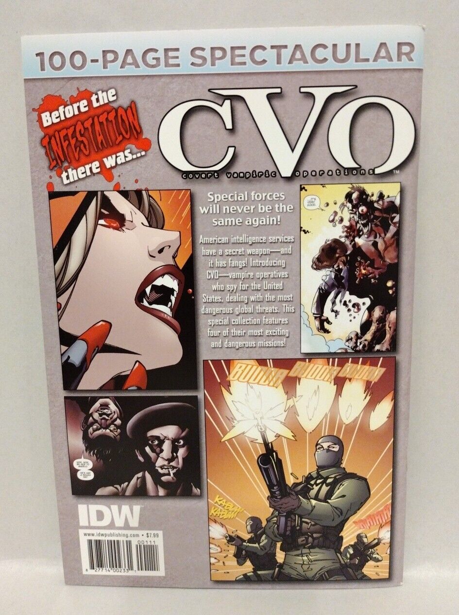 CVO (2005) IDW Comic African Blood Complete Series #1-4 + Infestation Special