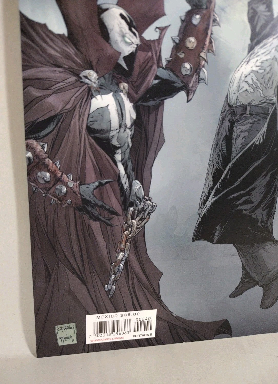 Spawn #240 (2018) Image Comic Kamita Mexico Blank Sketch Variant NM