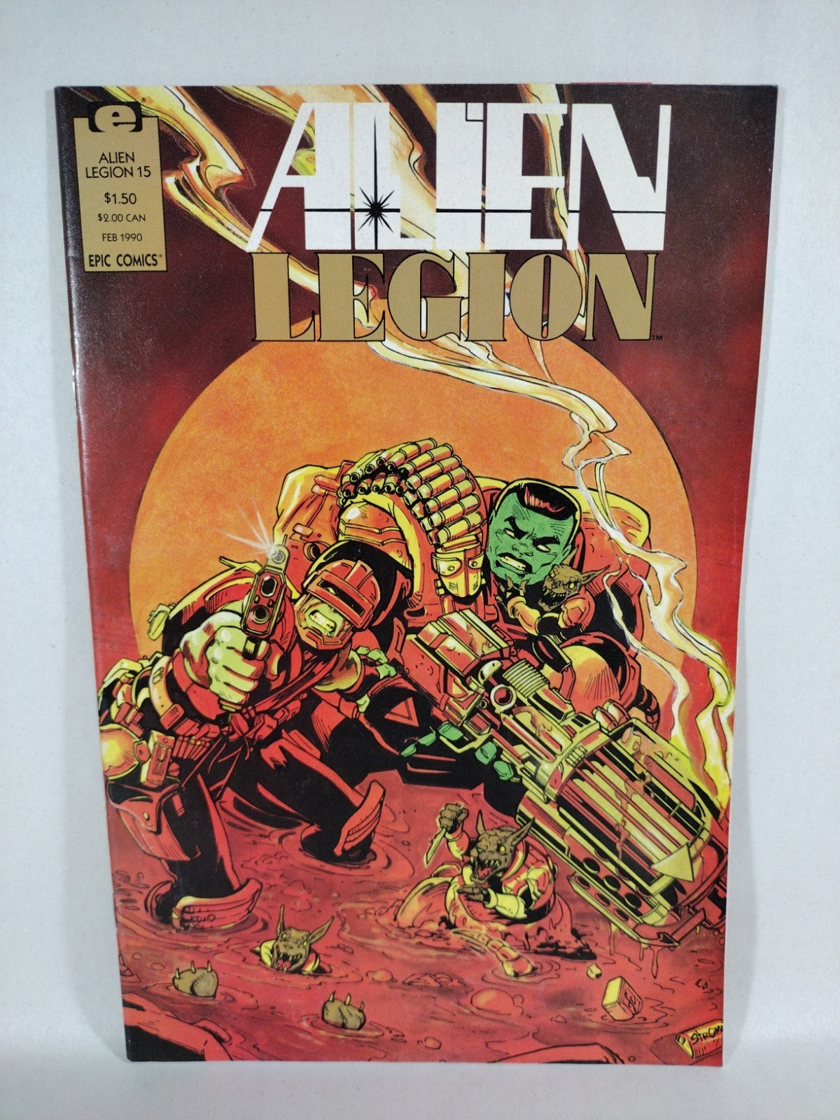 Alien Legion (1990) Vol 2 #15 17 18 Last Issue Lot F-VF