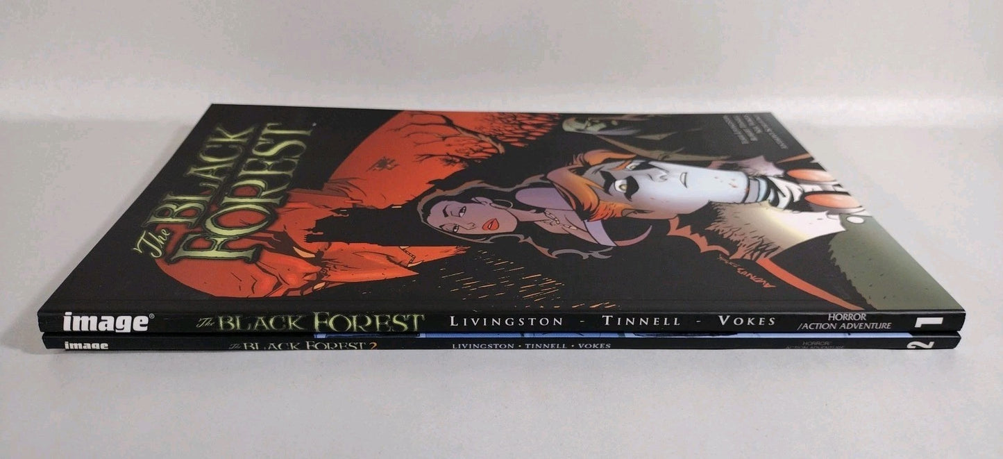 BLACK FOREST (2004) Image Comics TPB Set Vol 1 2 Livingston Tinnell Vokes VF-NM