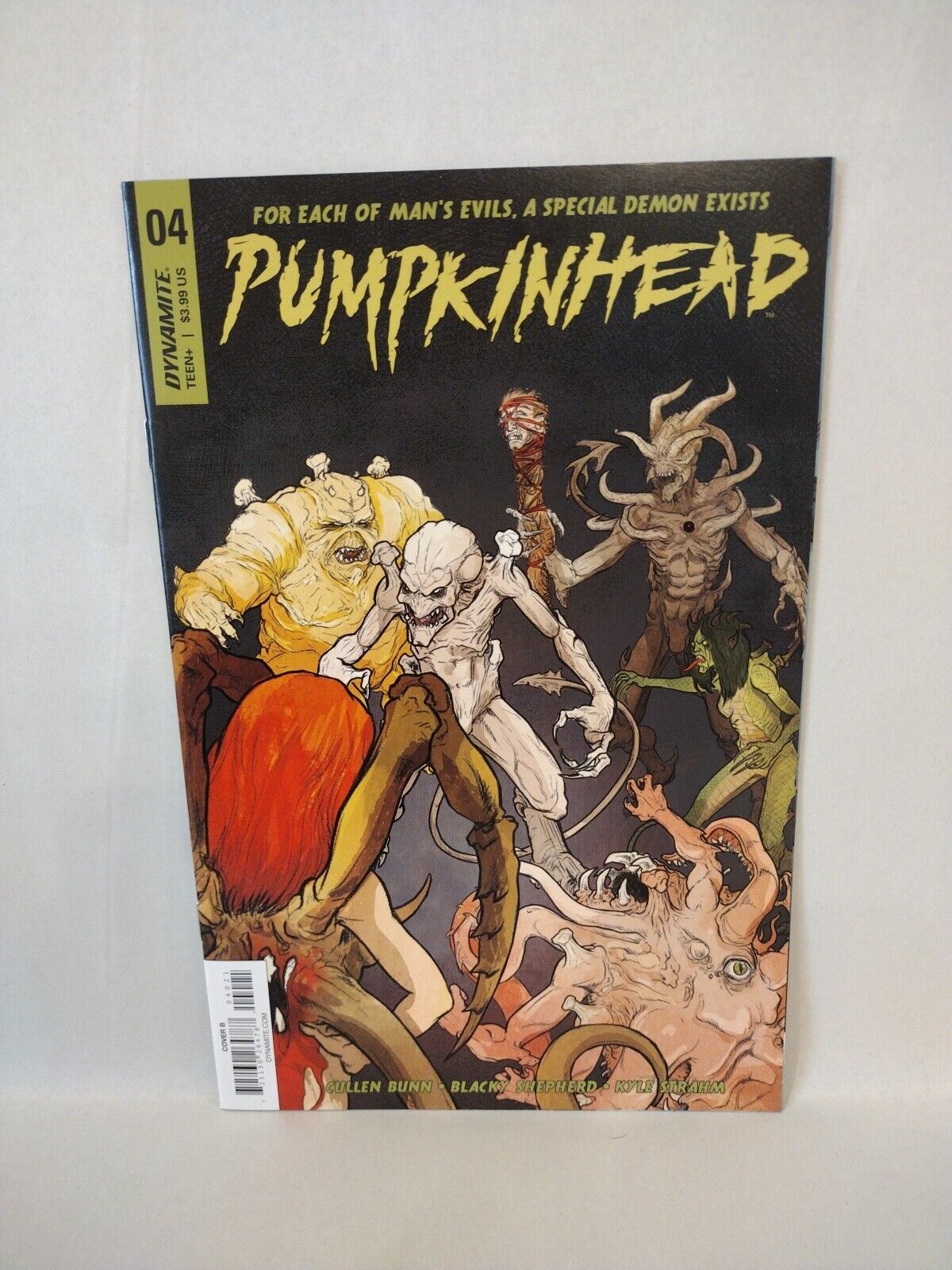 Pumpkinhead Comic Lot Set Dark Horse Rites Of Exorcism + 2018 Dynamite #1-4 