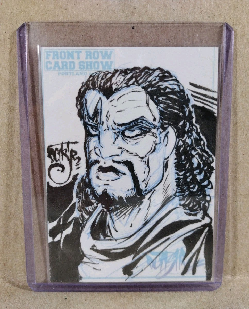 DCastr 2025 Front Row Card Show Exclusive Sketch Card W Original Bishop Art