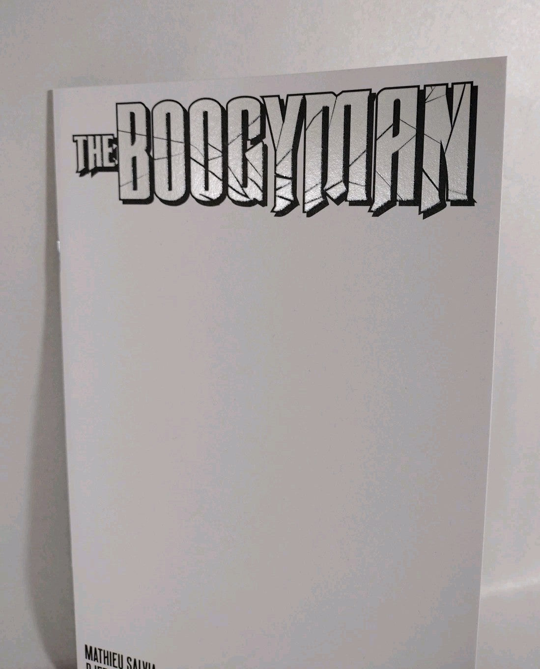 Boogyman #1 (2022) Ablaze Comic Blank Sketch Variant Glow In The Dark Cover NM