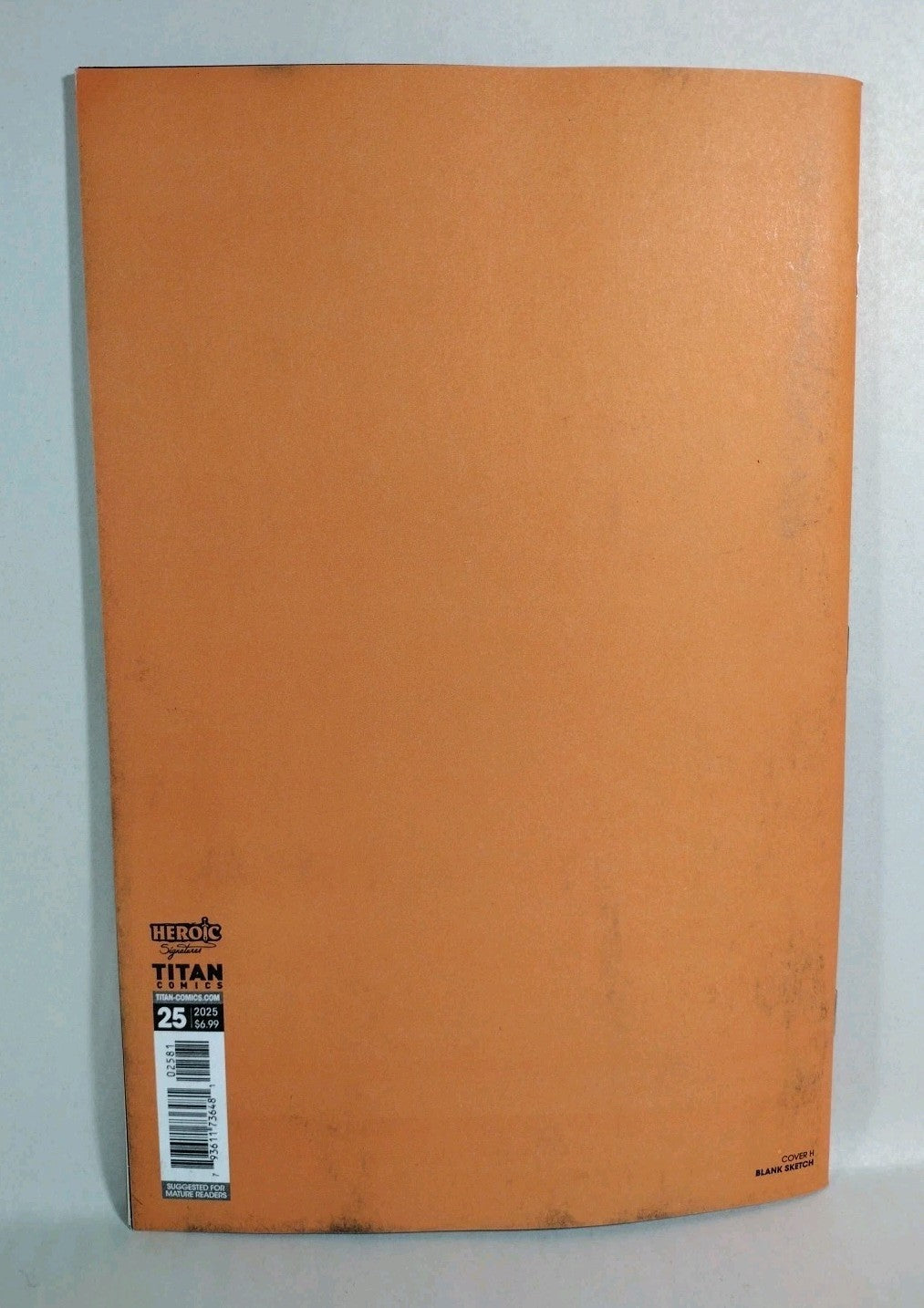 Conan #25 (2025) Titan Comic Sketch Cover Variant W Original Dave Castr Art