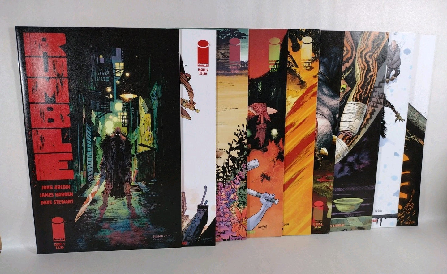 Rumble (2017) Image Comic Lot Set #1-7 10 11 Arcudi Rubin Harren VF-NM