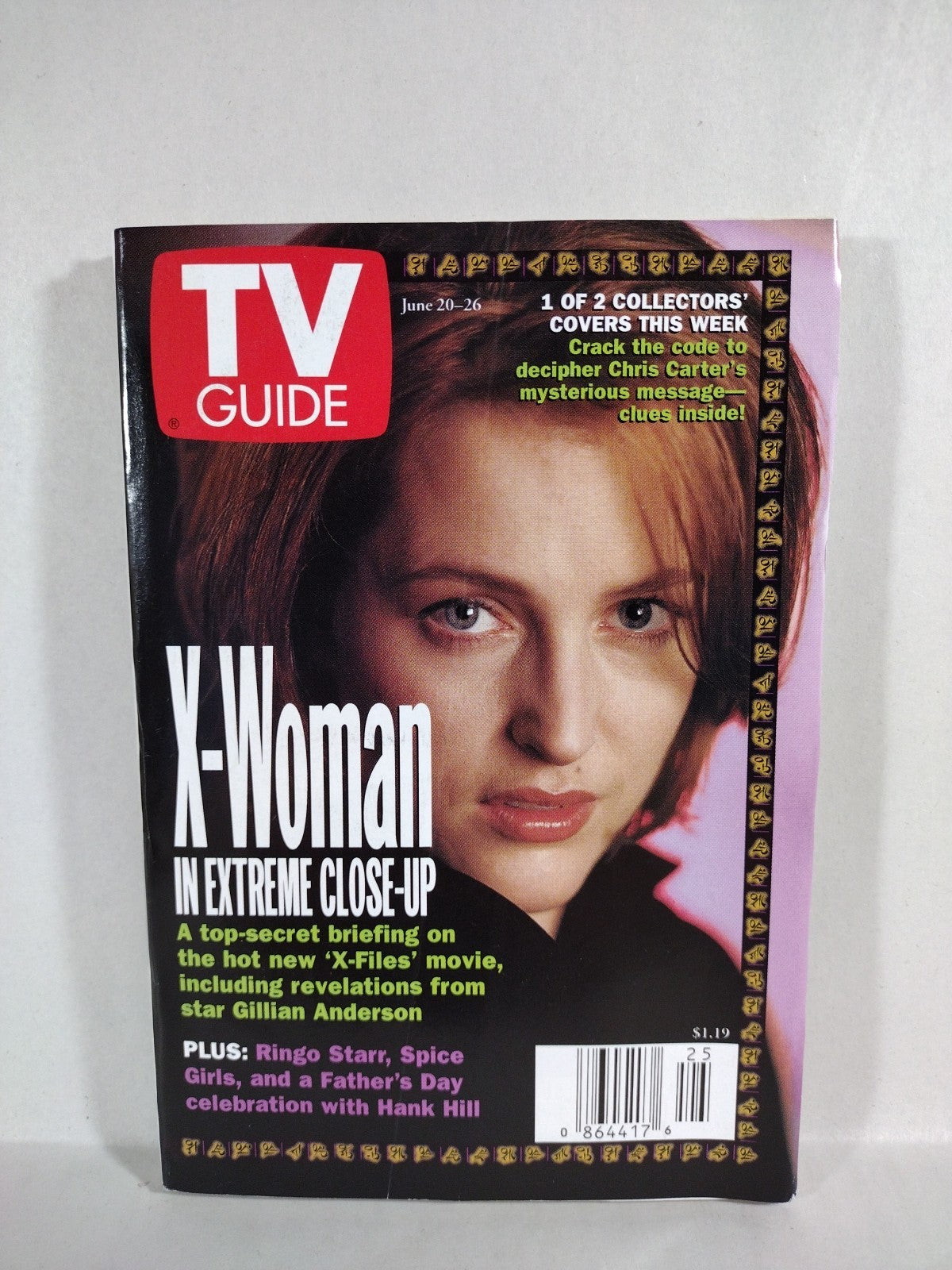 X-Files TV Guide (1998) #2360 June 20-26 Connecting Cover Variant Collector Set