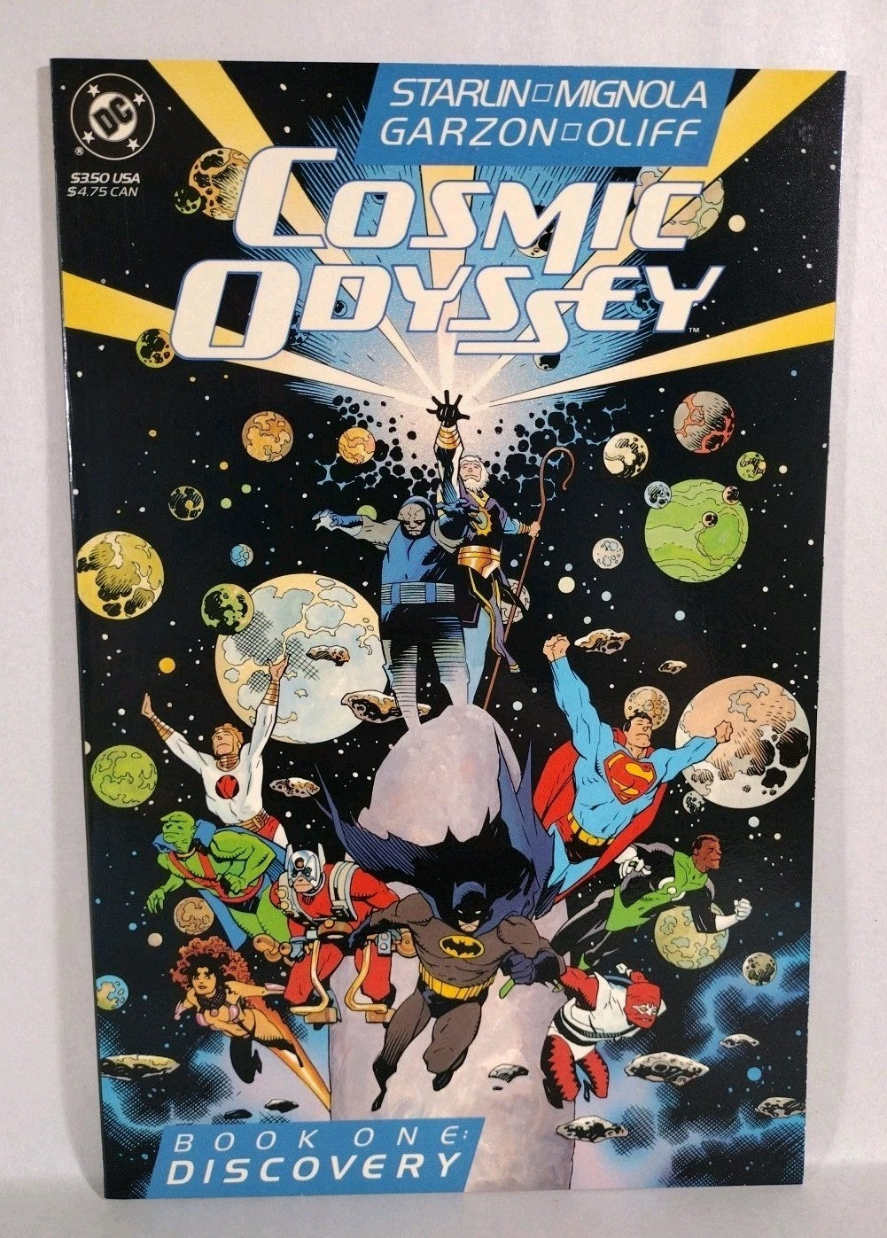 Cosmic Odyssey (1988) Complete DC Comics SC Set 1 2 3 4 Mike Mignola Jim Starlin