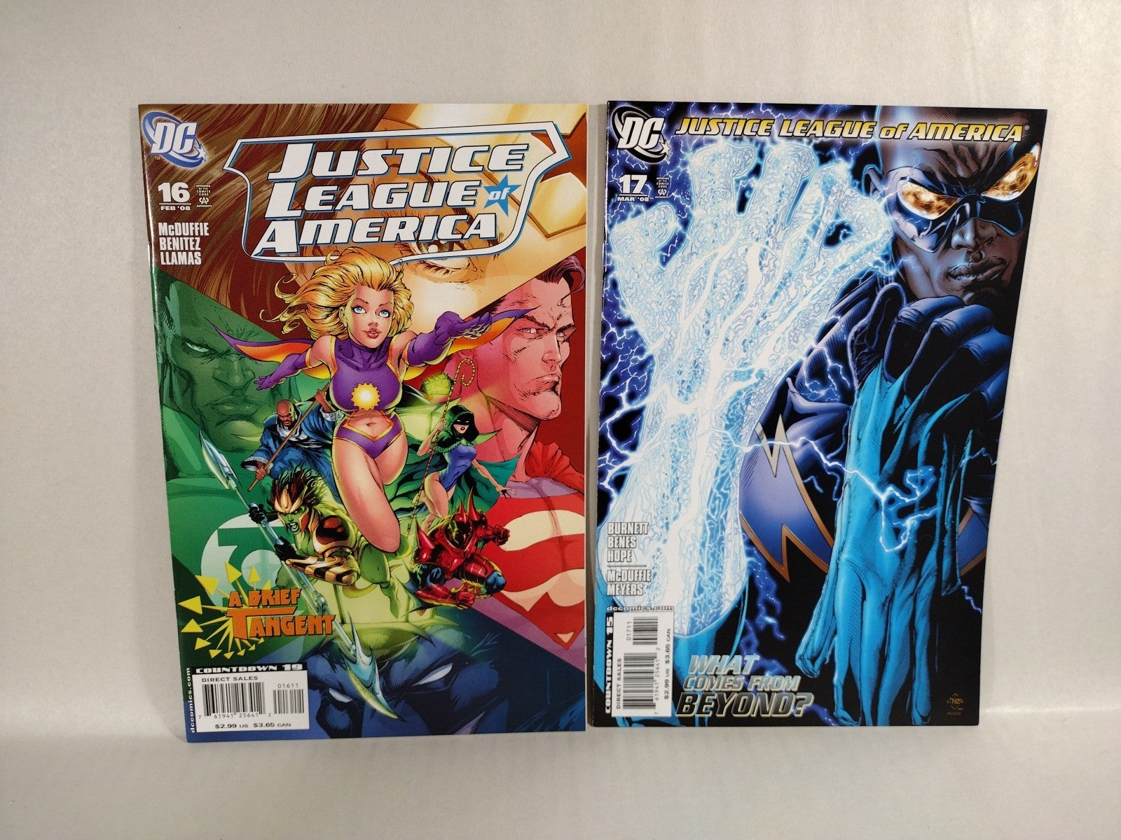 Justice League Of America (2007) DC Comic Lot Set #10 12-28 W Connecting Covers