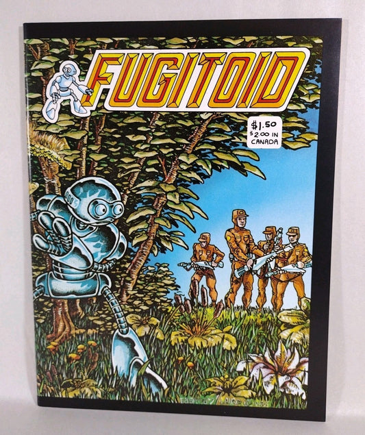 Fugitoid #1 (1985) Mirage Magazine Comic TMNT Triceritons 1st Appearance VF-NM