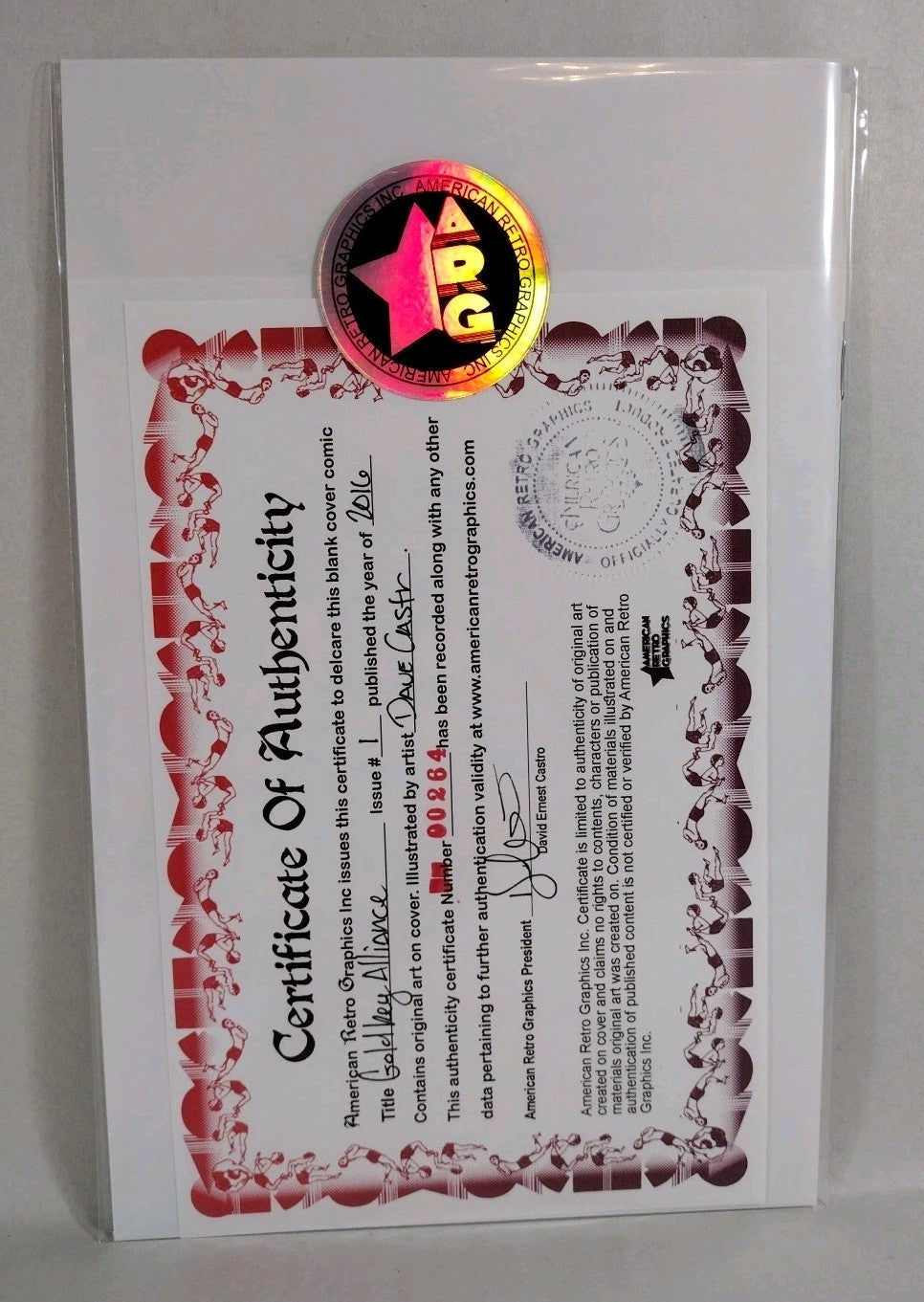 Gold Key Alliance 1 (2016) Dynamite Comic Sketch Cover Var W DCastr Original Art