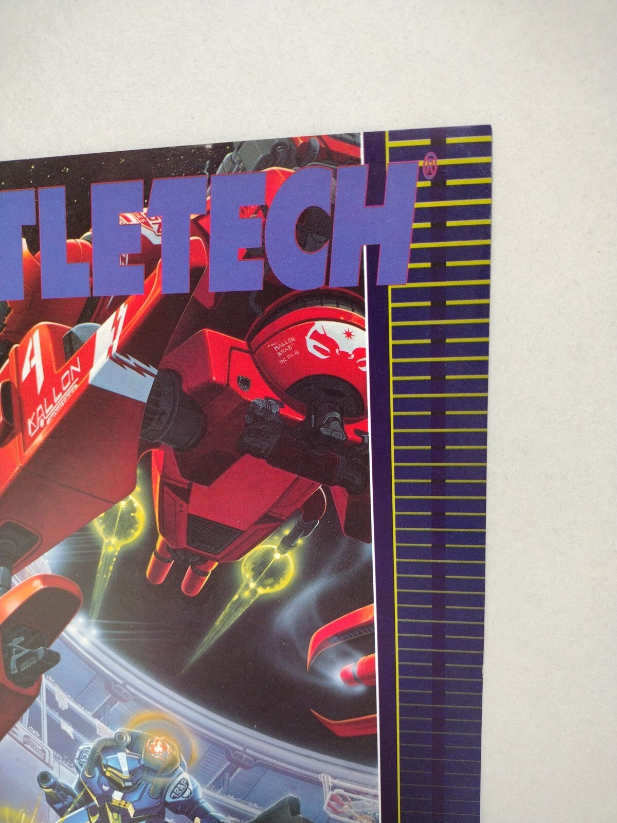 World Of Battletech (1991) FASA RPG Promo Intro Magazine Booklet Zeleznik Venter