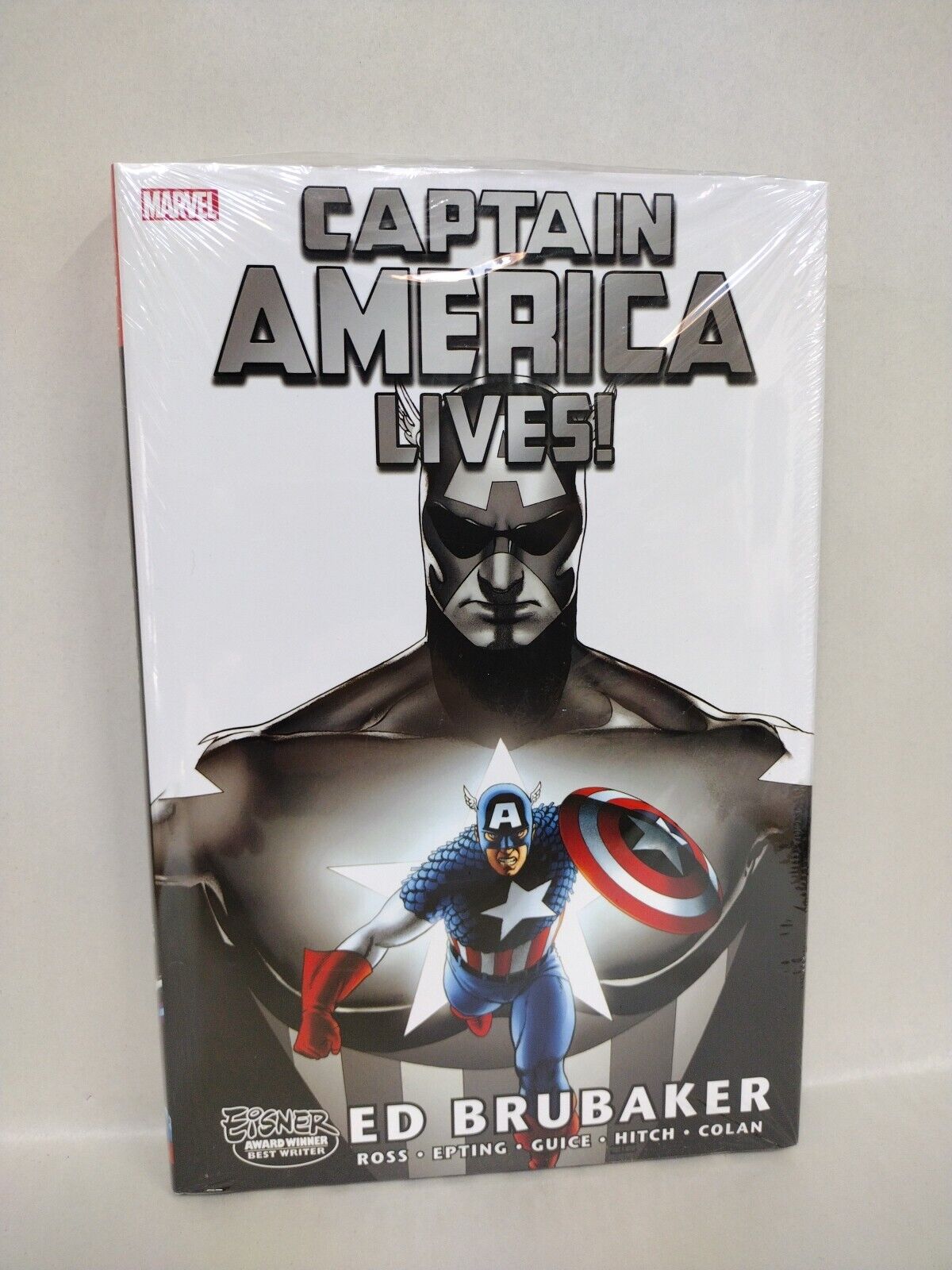 Captain America Lives Ed Brubaker Omnibus Marvel HC DM Variant Cover New Sealed