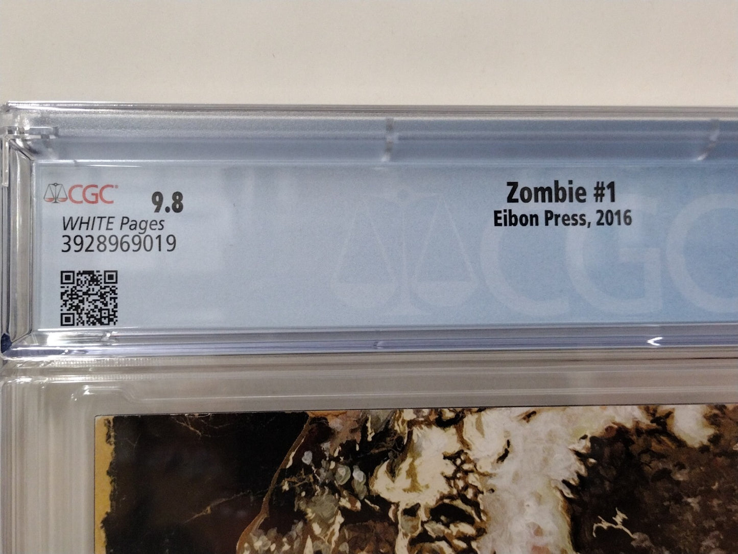 Lucio Fulci ZOMIBIE #1 (2016) Variant Cover Eibon Press Comic CGC 9.8 NM 1:1000
