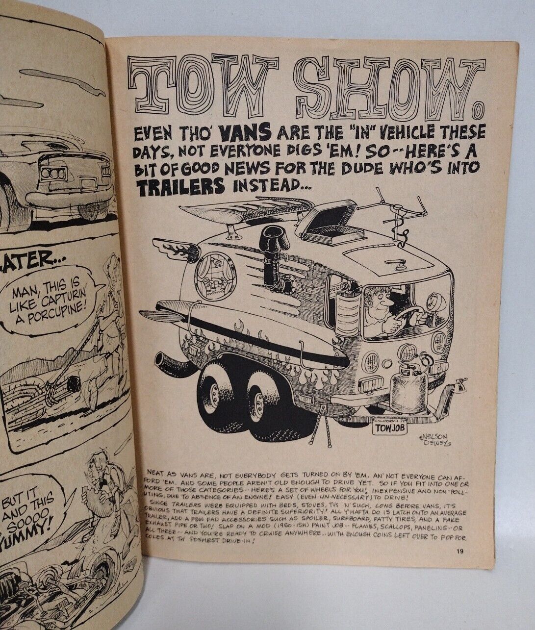 CAR Toons (1974) #79 Petersen Publishing B Steffenhagen Mike Arens Cycle Toons