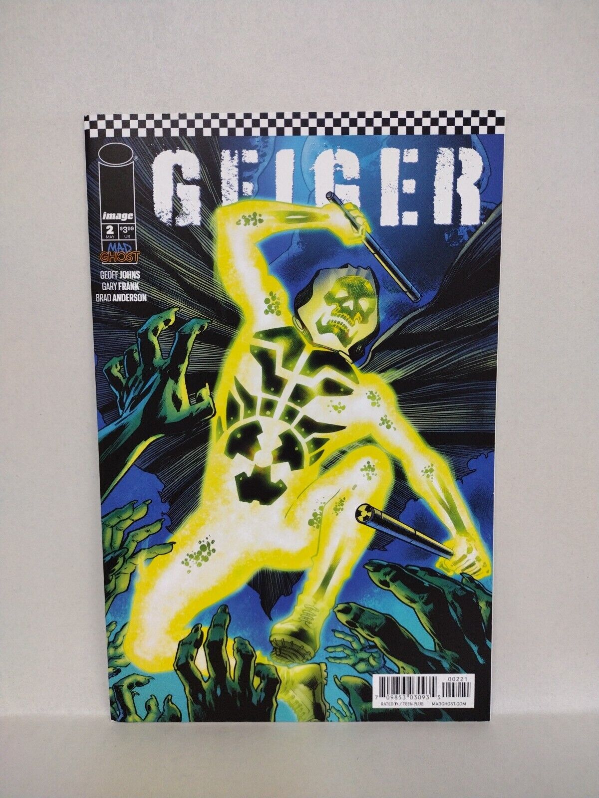 Geiger (2021) Image Ghost Machine Comic Lot #1 2nd 2 3 5 Gary Frank VF-NM