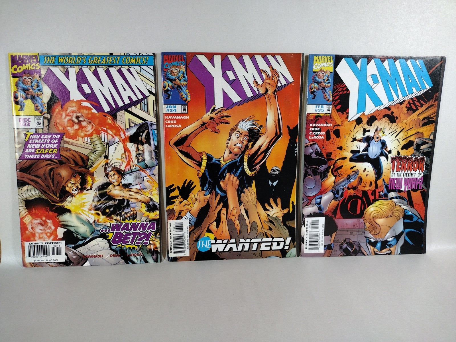 X-Man (1995) Marvel Comic Lot Of 29 5-10 17 21-24 26-38 52 54 57 Flashback+ F-NM