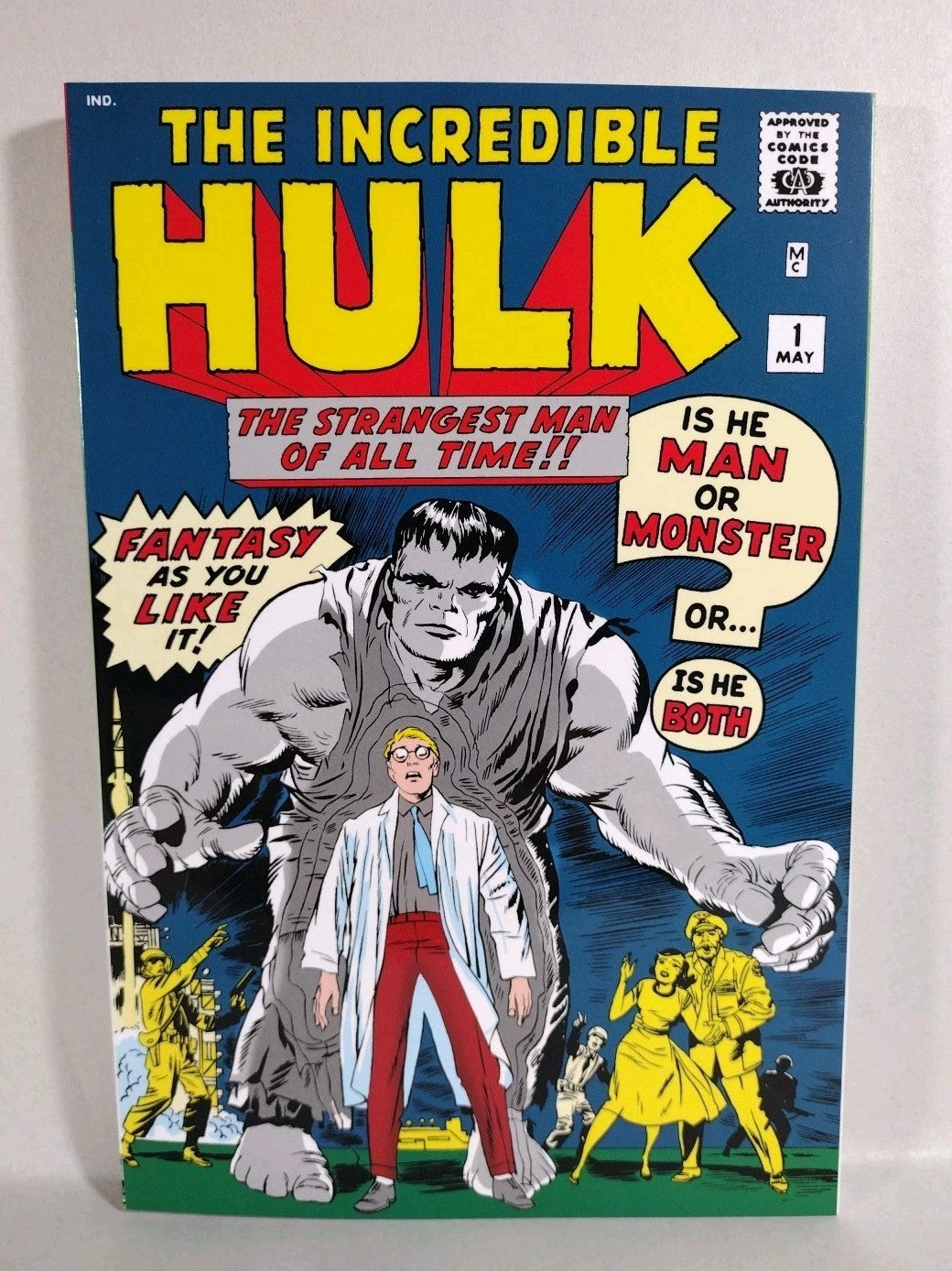 Mighty Marvel Masterworks Incredible Hulk Vol 1 (2021) TPB SC Variant Cover New