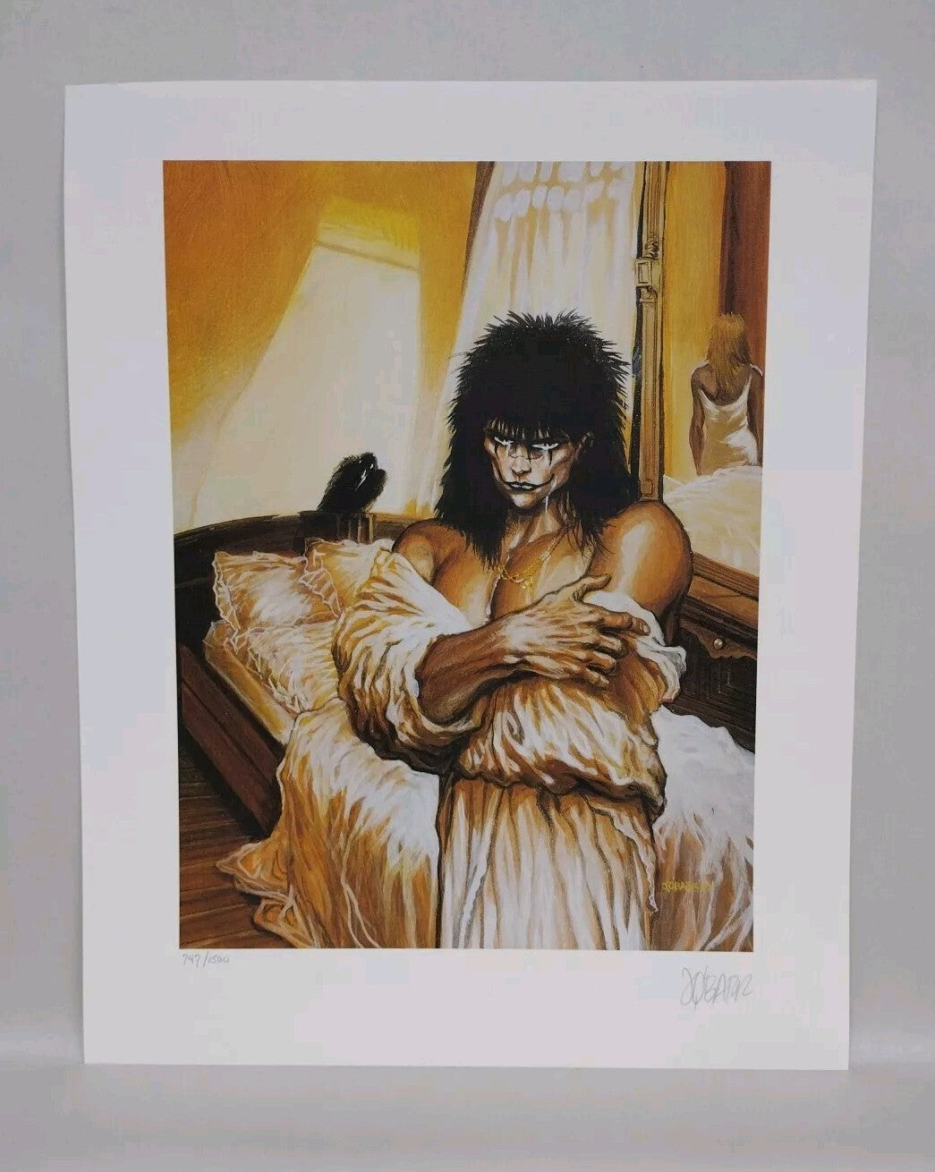 The Crow Color Portfolio 6 Pc 17X20" Linen Print Set Signed & #'d 747/1500