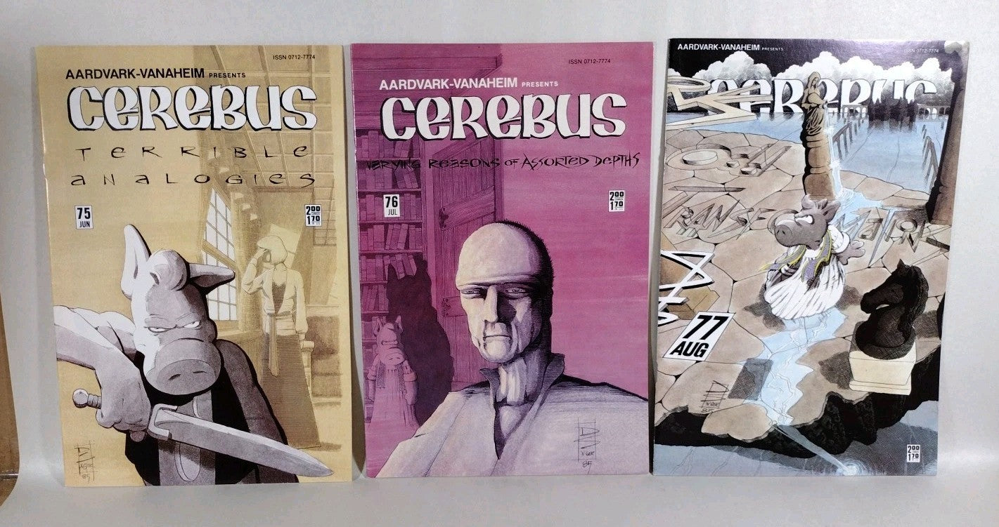 Cerebus The Aardvark 51-113 (1991) Dave Sim Complete Church & State Pt 1-60 +
