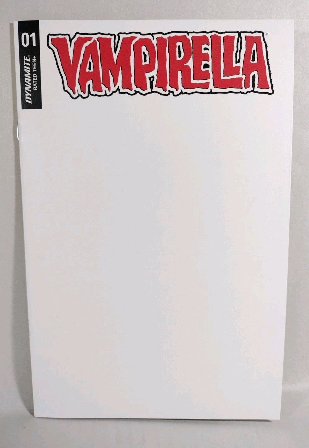 Vampirella #1 (2019) Dynamite Blank Sketch Variant Cover Comic New NM